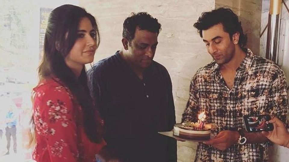 WATCH: Katrina Kaif And Ranbir Kapoor Celebrate Anurag Basu’s Birthday On Sets Of Their Film, Jagga Jasoos!
