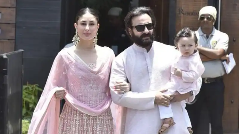 Taimur Ali Khan Creates A Stir As He Enters Sonam Kapoor's Wedding