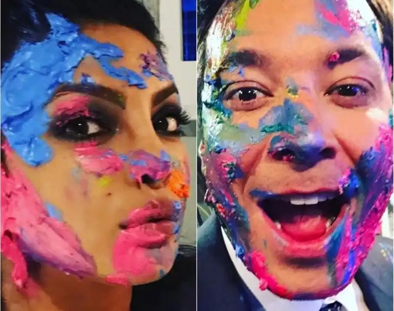 Priyanka Chopra celebrated Holi with Jimmy Fallon and 'got him good'