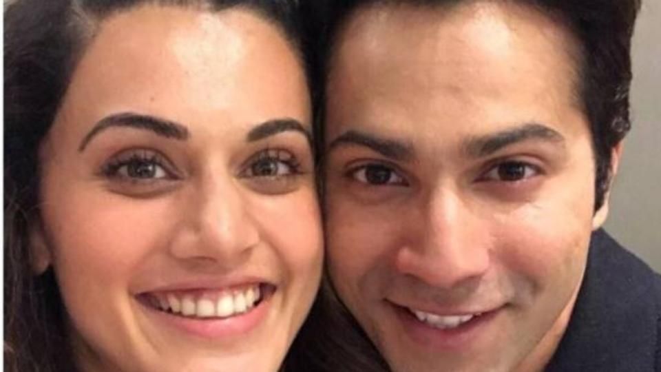 WATCH: Varun Dhawan Has A Special Birthday Wish For "Firecracker" Taapsee Pannu!