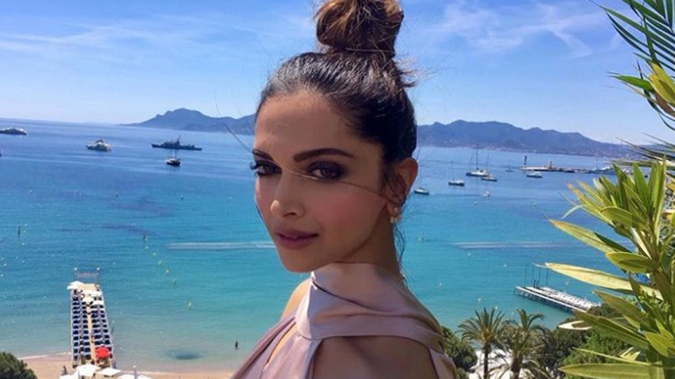 Cannes 2017: Deepika Padukone Paints The Town Red With Her Floral Dress And Dark Eyes!