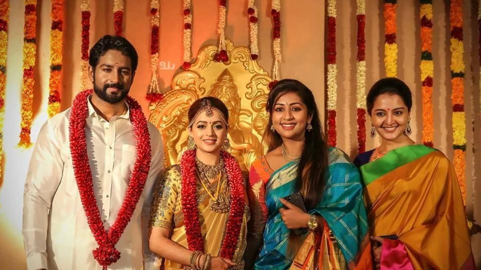 Bhavana-Naveen’s Star Studded Reception: See Pics, Videos Of Prithviraj, Mammootty And Other Celebs!