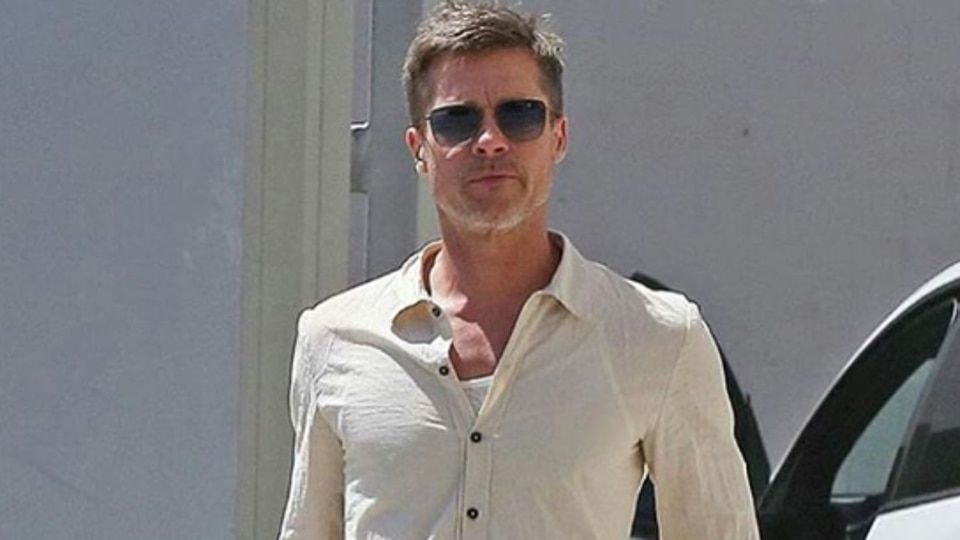 Brad Pitt still looks 'shockingly slender' in new pics post Angelina Jolie divo...