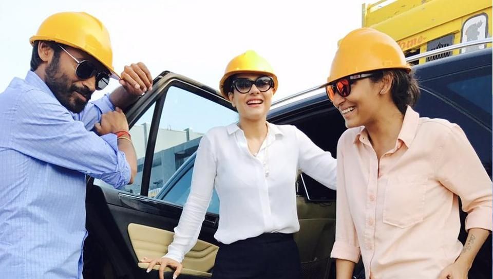 Bollywood actor Kajol completes shooting her portion for Dhanush's VIP2