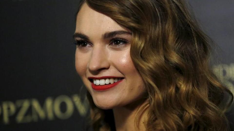Cinderella actor Lily James hits back at bodyshamers who called her ‘too thin’