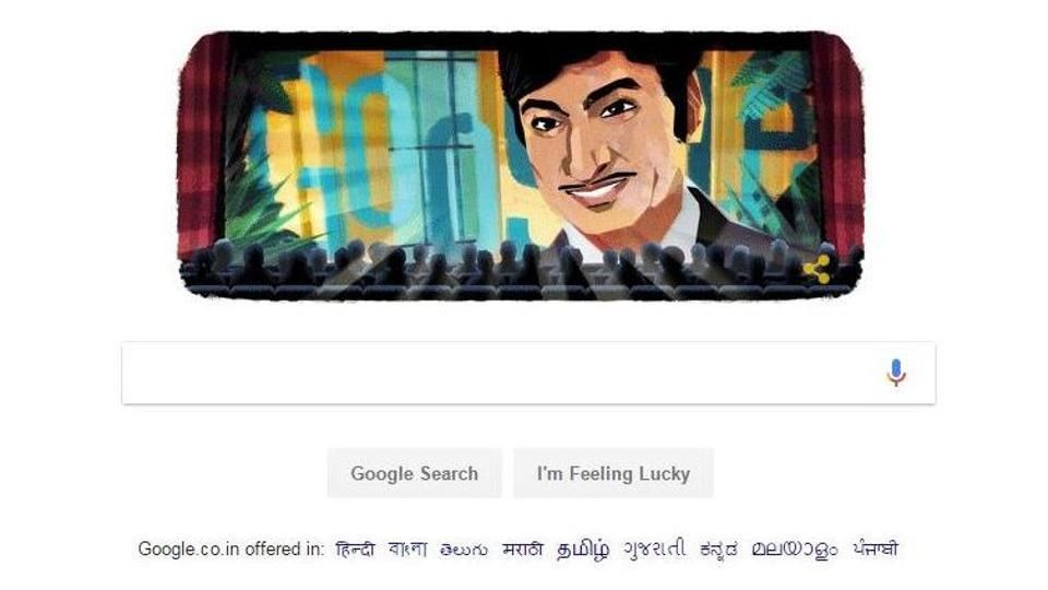 Kannada superstar Rajkumar gets special honour from Google on 88th birthday
