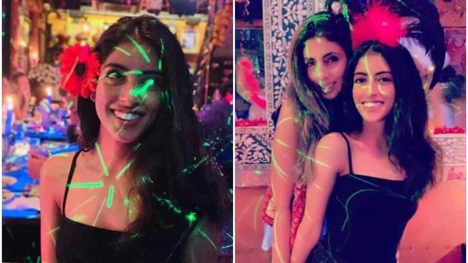 Shweta Bachchan Looks Like The Coolest Mom As She Parties With Kids Navya and Agastya