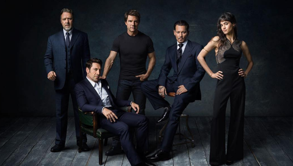 Welcome to the Dark Universe, starring Tom Cruise, Johnny Depp, Russell Crowe