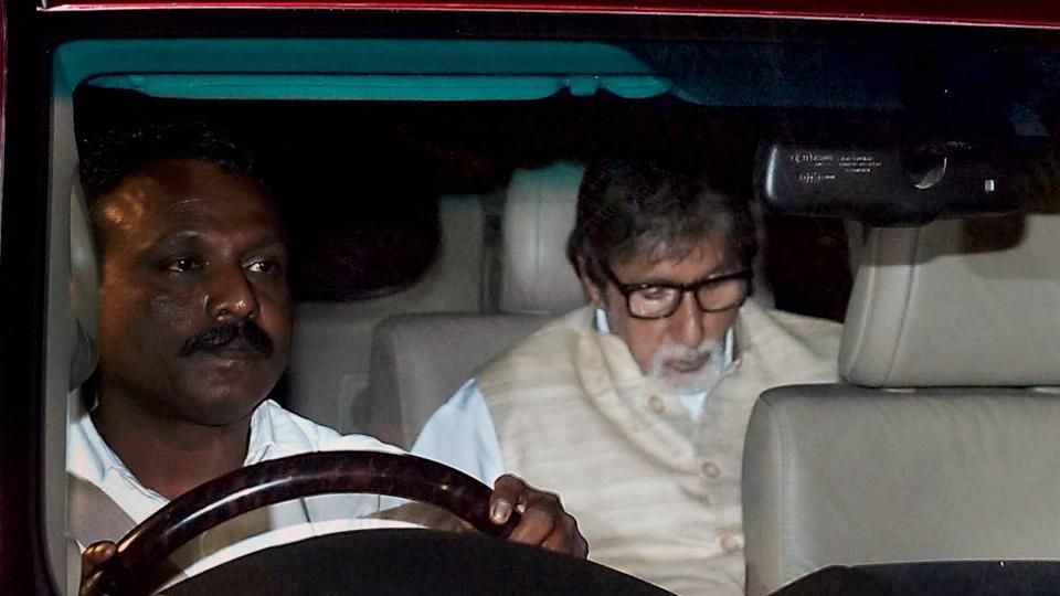 Here's why Amitabh Bachchan wore a neck brace at Aishwarya's father's funeral