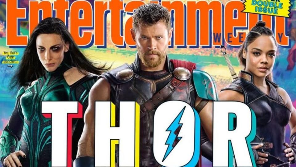 Chris Hemsworth loses long locks, hammer in very Power Rangers-y Thor: Ragnarok...