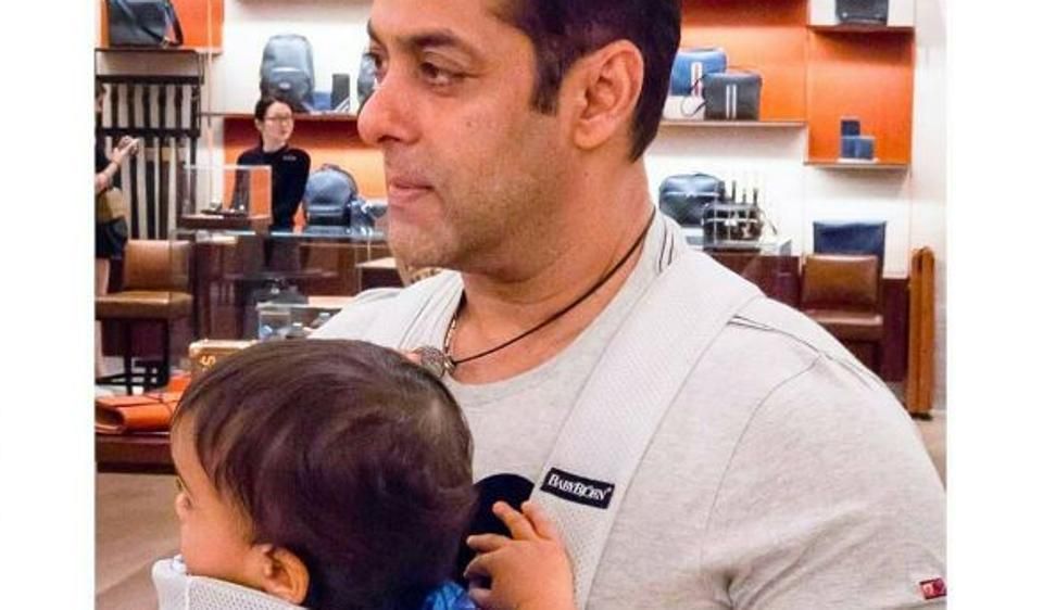 Salman Khan hangs out with nephew Ahil. See pics