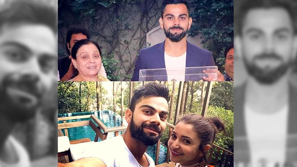 Virat Kohli's women's day message: Pays tribute to two strong women in his life