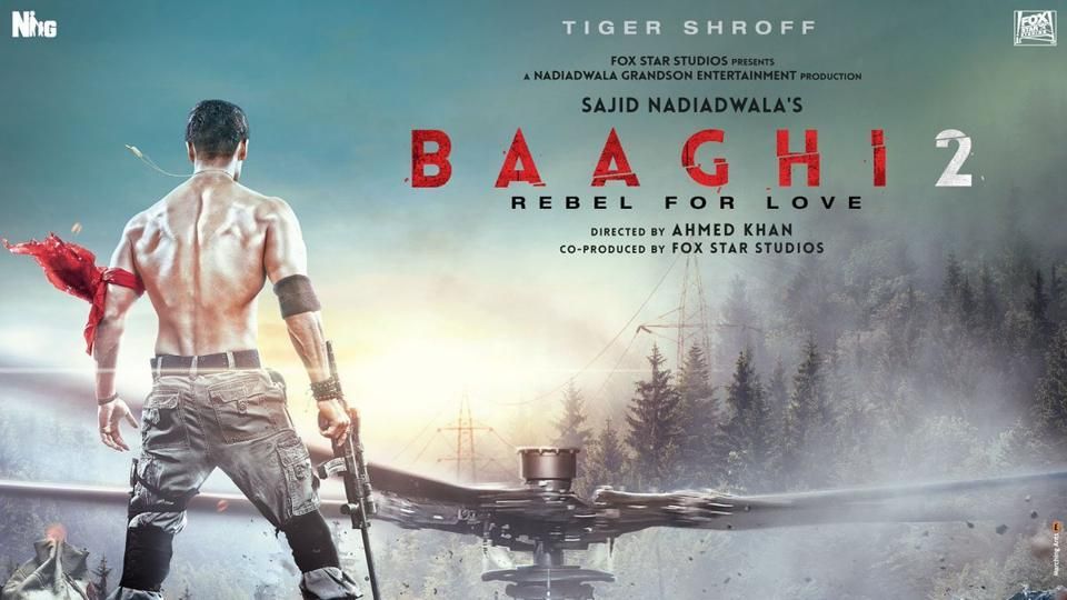 Tiger Shroff is back: Hollywood-style Baaghi 2  poster
