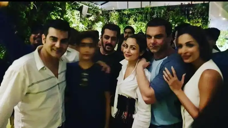 In Pictures: Salman Khan, Malaika Arora Celebrate Arbaaz Khan's 50th Birthday With Love!