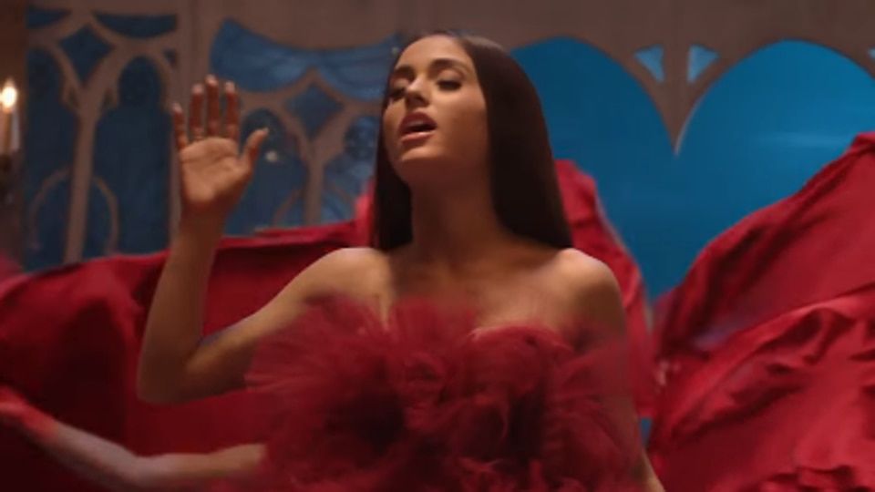 Ariana Grande's controversial Beauty and the Beast theme song has a video now