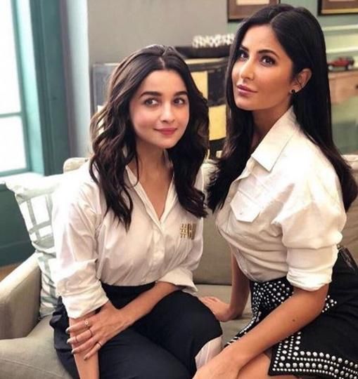 Best Friends Alia Bhatt And Katrina Kaif Give Us Some High Fashion Monochrome Twinning Moments!