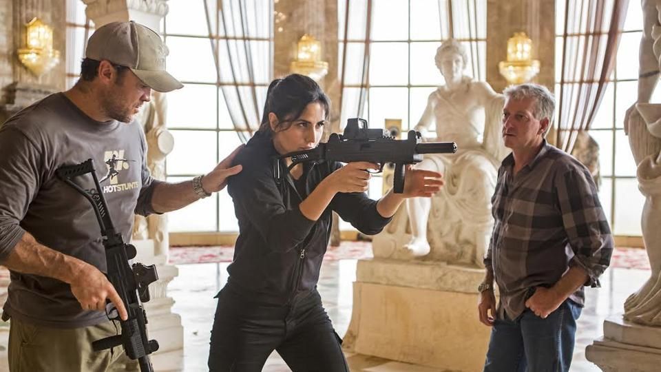 In Pictures: Katrina Kaif In Action On The Sets Of Tiger Zinda Hai