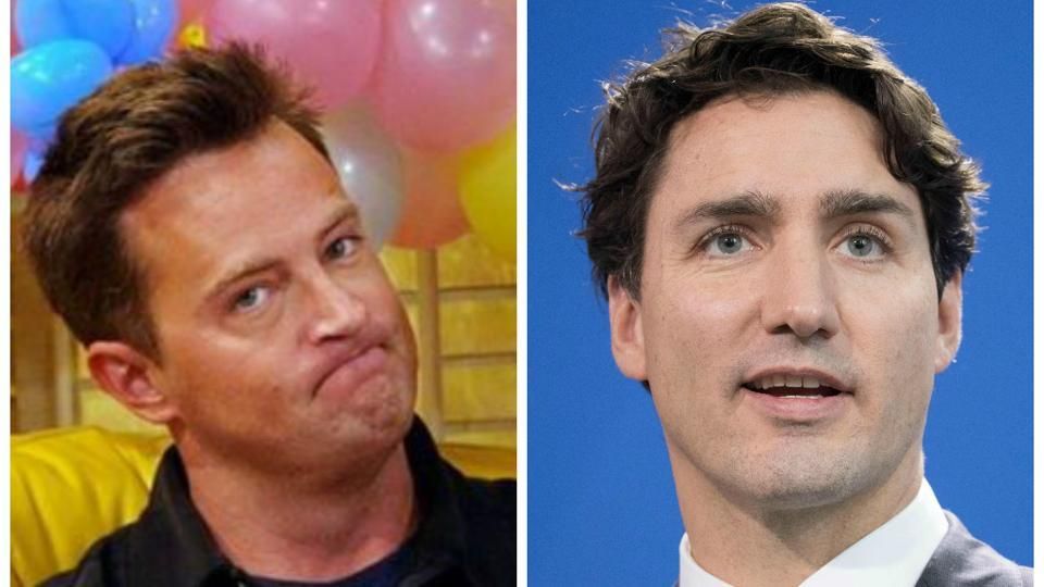Trudeau jokes on April Fool's Day: Who doesn't want to punch Chandler aka Matthew...