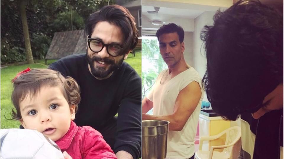 IN PICS: Akshay Kumar And Shahid Kapoor Enjoy A Day With The Kids