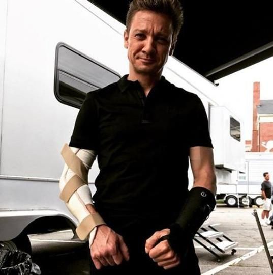 Avengers star Jeremy Renner fractures both his arms in stunt accident