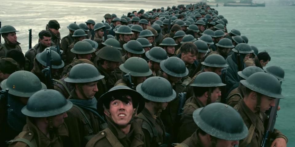 Christopher Nolan previewed intense new Dunkirk footage, fans reacted on Twitter