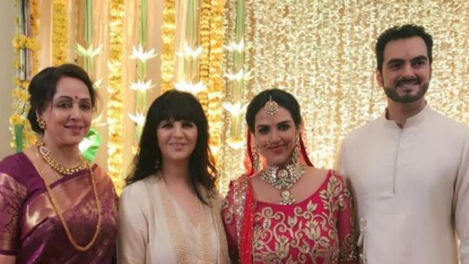 In Pictures: Esha Deol Gets Married To Her Husband Bharat For The Second Time!