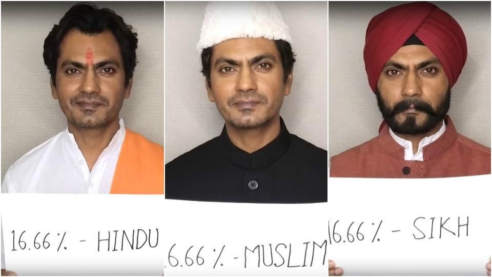 Watch: Nawazuddin Siddiqui got his DNA tested and found what religion he belongs...