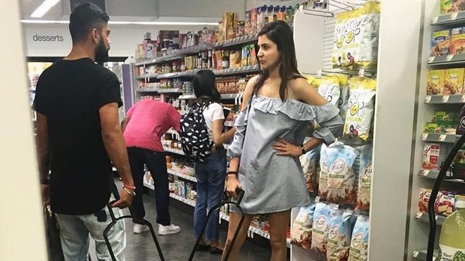 In Pictures: Lovebirds Anushka Sharma And Virat Kohli Spotted Shopping for Groceries In New York!
