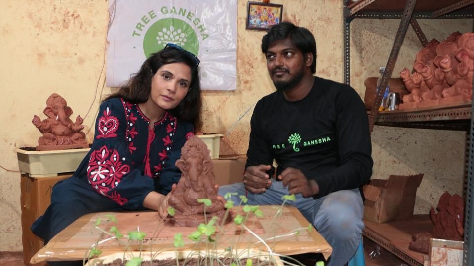 Saddens Me To See The State Of The Environment: Richa Chadha Joins Cause For Making Eco-Friendly Idols