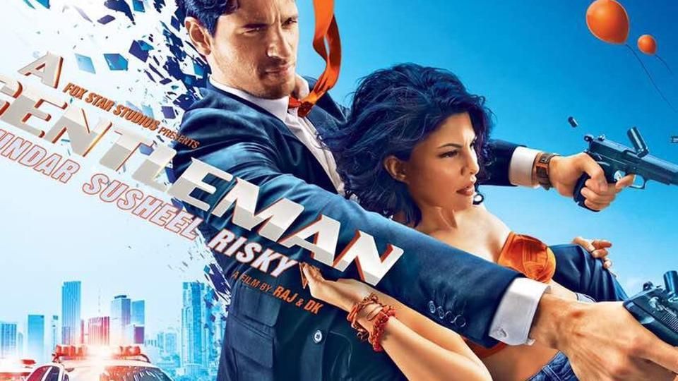 A Gentleman first poster: Sidharth Malhotra holds gun in one and pressure cooker in the other hand