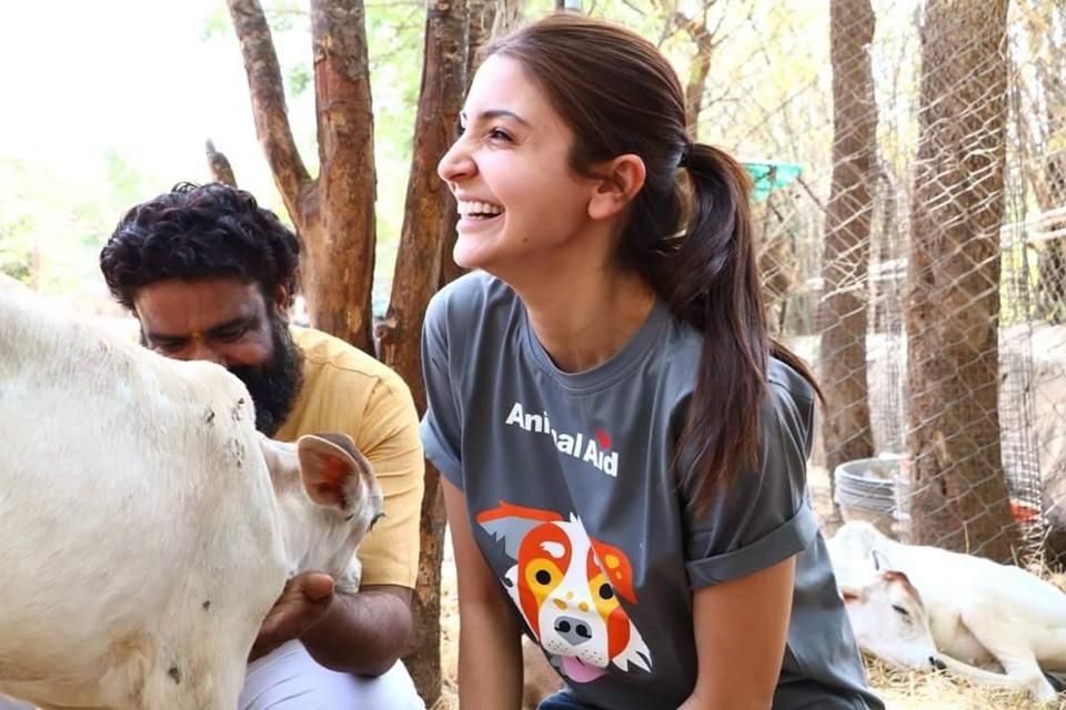 Anushka Sharma makes a surprise visit to an animal shelter in Udaipur. See pics