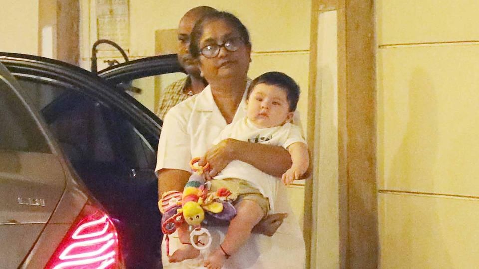 Little Taimur Had A Baby’s Day Out But Without Mom Kareena Kapoor Khan!