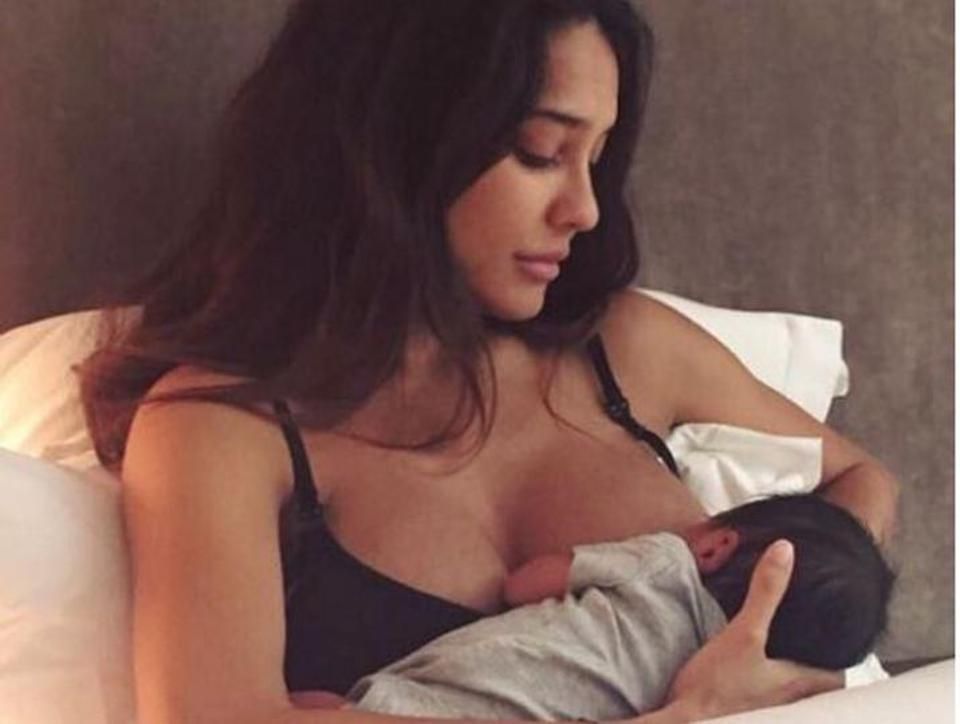 Lisa Haydon posts breastfeeding pic with son, shares important message