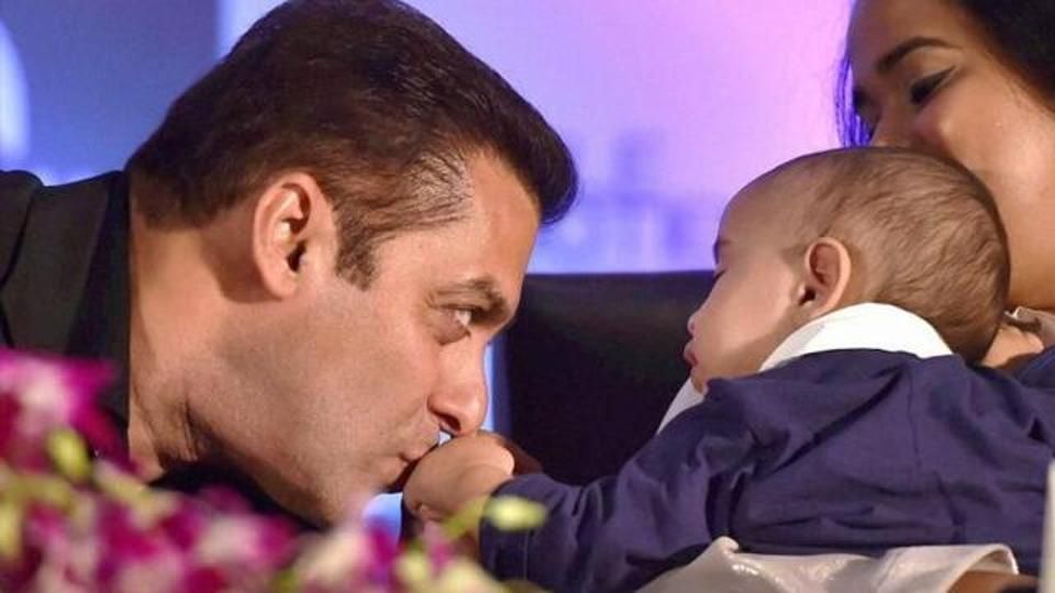 These Super Adorable Pictures Of Salman Khan With Nephew Ahil Are Not To Be Missed!