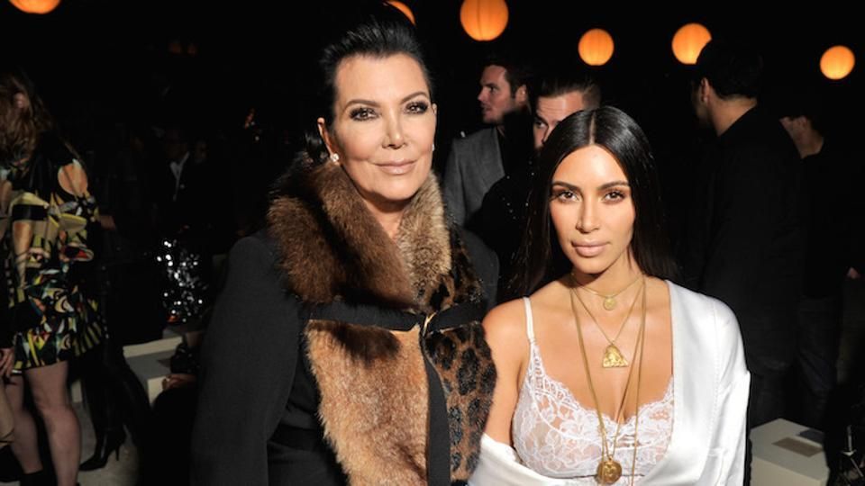 Kim Kardashian copies mom Kris Jenner on Instagram