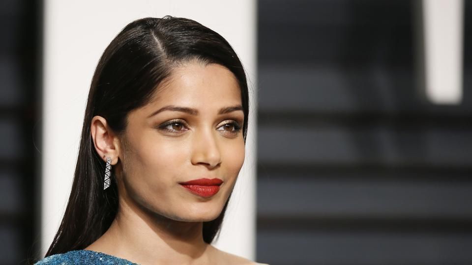 Here's What Freida Pinto Did With The Leftover Food At Oscars' Parties!