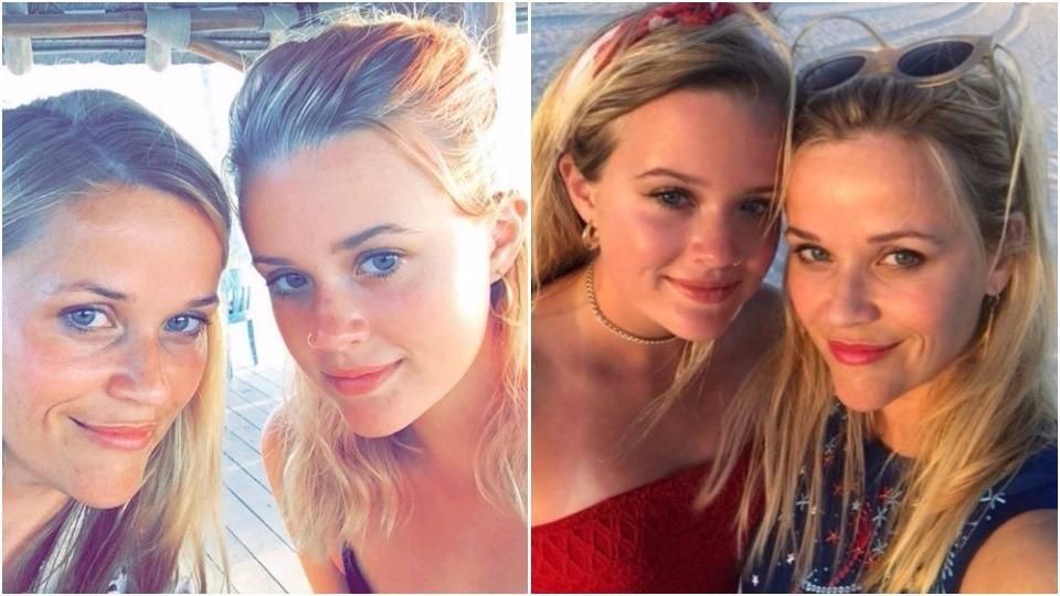 Reese Witherspoon And Her Daughter Look Like Twins In These Great Family Pics
