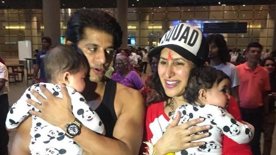 Daughters’ day out: Karanvir Bohra-Teejay Sidhu’s twins are bonding with TV stars