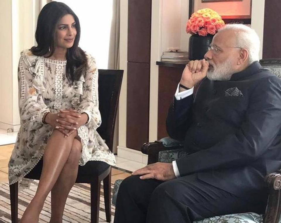 Priyanka Chopra's Mom Defends Her Daughter's Controversial Picture With Indian Prime Minister, Narendra Modi!