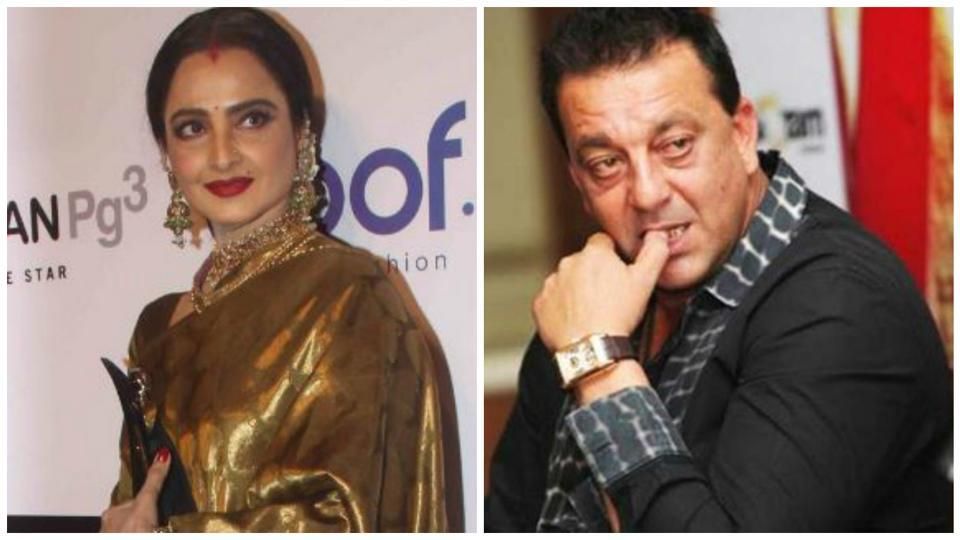 What!? Rekha Considers Sanjay Dutt Her Husband And Applies Vermillion 'In His Name'?
