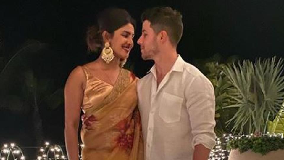 Priyanka Chopra, Nick Jonas Looks Lit As They Celebrate Their First Diwali As A Married Couple