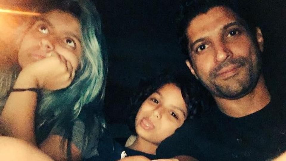 Farhan Akhtar's daughters Akira and Shakya join him in the cause of water conse...
