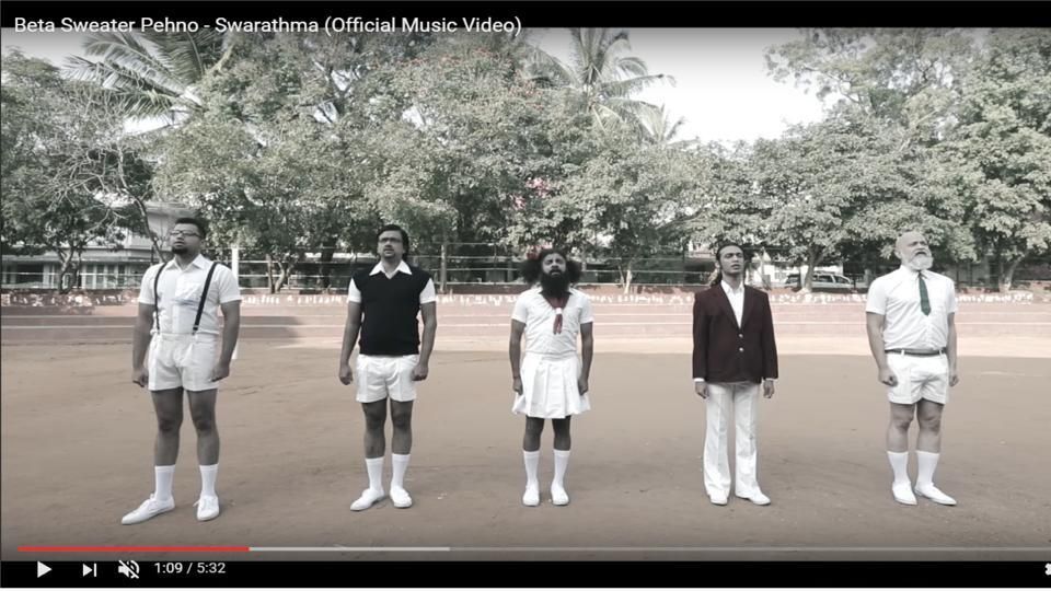 Why folk rock band Swarathma's members wore school uniforms for their new video