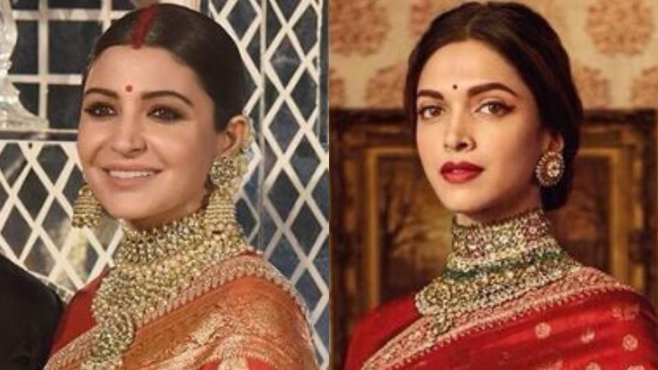Anushka Sharma Or Deepika Padukone: Who Wears Sabyasachi Outfits Better?