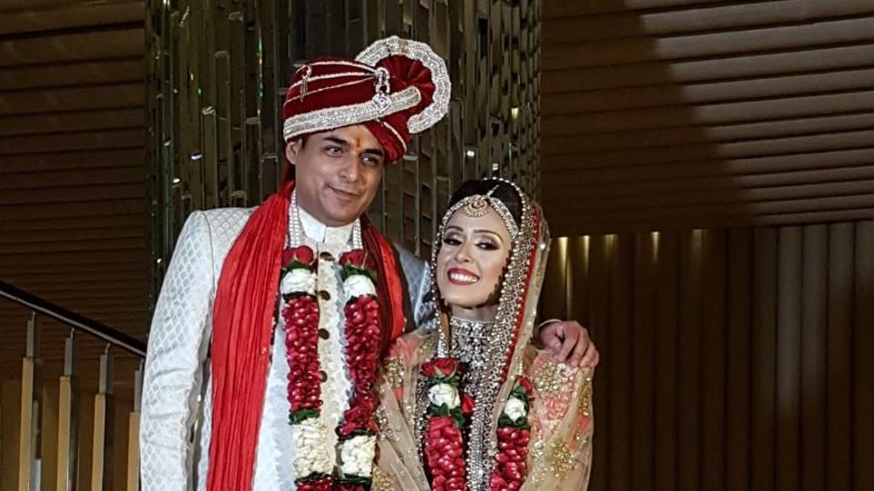 Hrishita Bhatt, Page 3 and Asoka star, marries a UN diplomat. See wedding pics