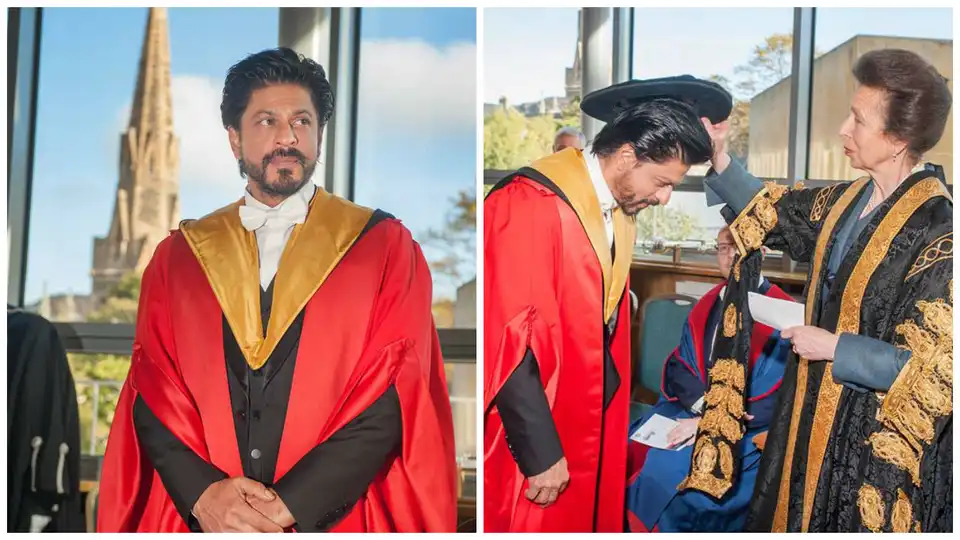 Watch Dr. Shah Rukh Khan Do Lungi Dance At University Of Edinburgh 