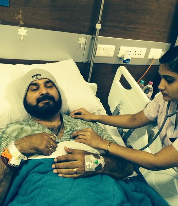 Navjot Singh Sidhu Hospitalised With Life Threatening Condition