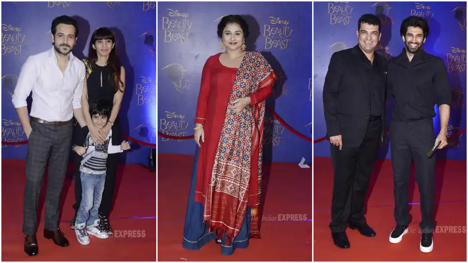 Bollywood Celebrities At The Screening Of Disney's Beauty And The Beast