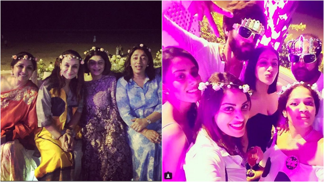 Mira Kapoor And Other Stars At Masaba Gupta's Bridal Shower