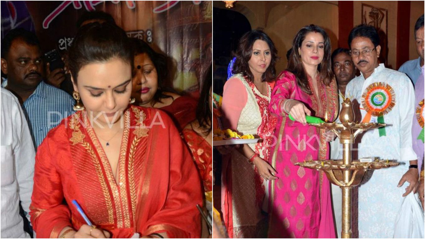 Preity Zinta And Neelam Celebrate Dhanteras In Kolkata!